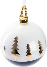 Boule de Noël Verre Blanc