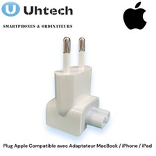 Plug Apple Compatible avec Adaptateur MacBook / iPhone / iPad - Origine