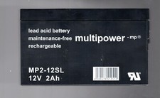 Batterie plomb MP2-12SL 12V