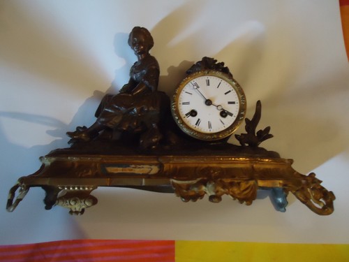 Ancienne horloge pendule de - horloge,,