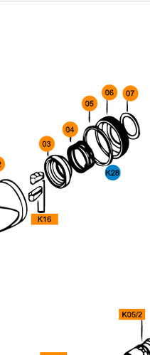 811515 kit ergots - kit,
