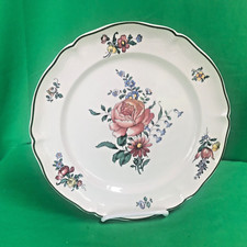 VILLEROY & BOCH METTLACH 1562 ALLEGRETTO Alt Strasburg DINNER PLATES (4) 9 3/4"