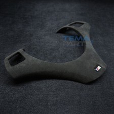 BMW E90 E93 E82 E84 E87 M SPORT STEERING WHEEL MIDDLE TRIM ALCANTARA 9002