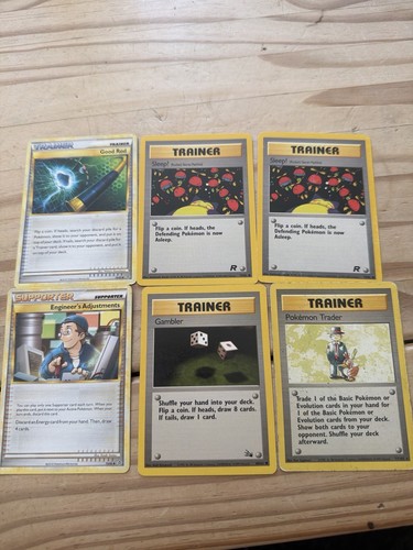 Vintage pokémon trainer - vintage, card