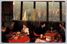 Postcard IL Chicago Stouffers Top of the Rock Restaurant Prudential PC M6340