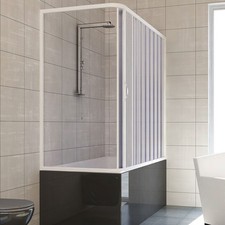CABINE DE DOUCHE PARE BAIGNOIRE PVC NADIA 70x160 CM PORTE UNIQUE