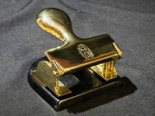 Luxury Large Paper Drill EL HELMET 23k Gold Plated Model M200 LN (Silver)