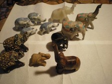 lot de 12 petit éléphants