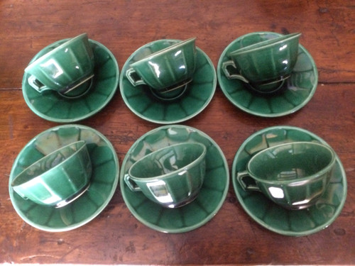 Anciennes tasses café - 6,