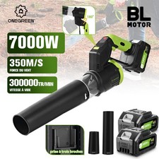 Turbo Souffleur à feuilles sans fil Turbine Violente souffler la poussière 2IN1