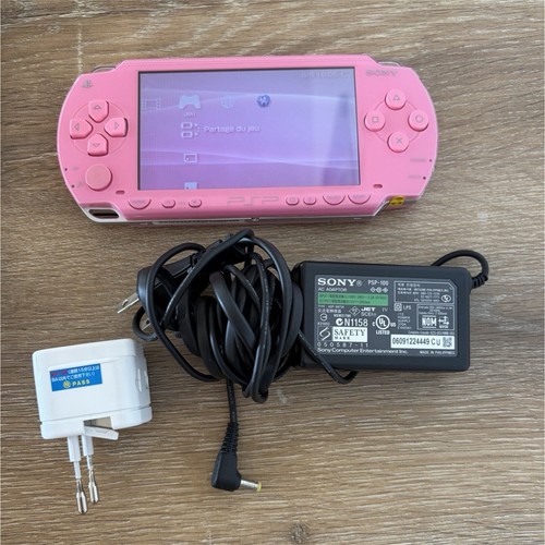 Sony psp 1000 rose console - sony, psp-1000