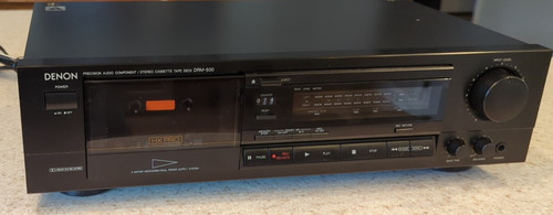 Denon drm 500 stereo cassette - denon,