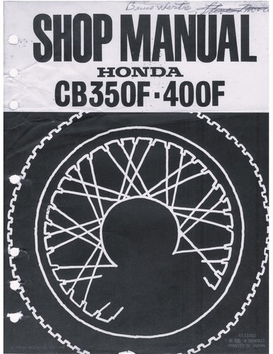 Honda cb350f cb400f - cb350f,