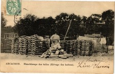 Old postcard Arcachon - tile bleaching (192770)