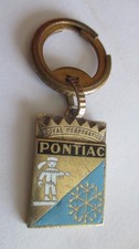 Porte clé Drago  métal  émaillé vintage Réfrigérateurs PONTIAC Royal Corporation
