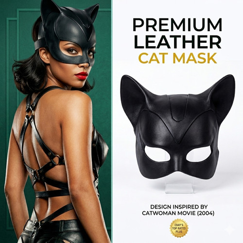Masque latex chat - en,