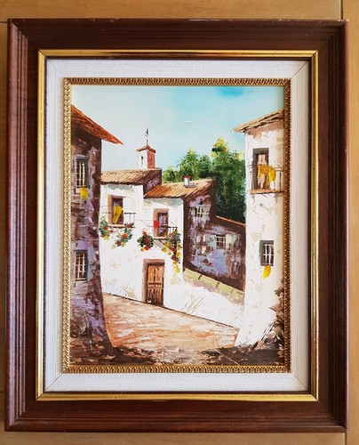 Tableau aquarelle signé - , du