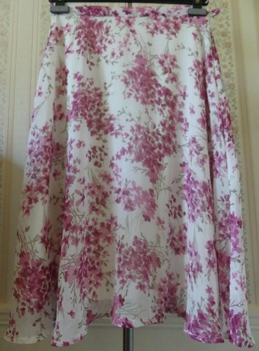Jupe damart imprimé floral - damart,