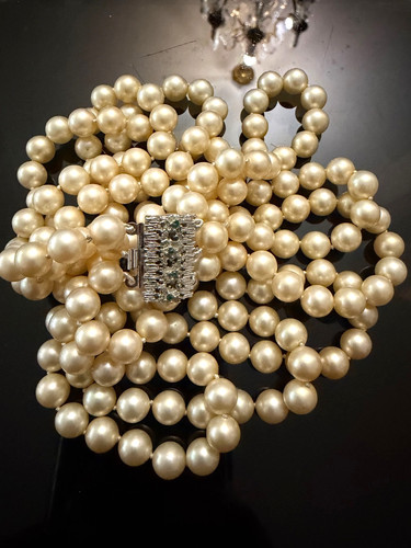 Collier multi rang perles - multi,