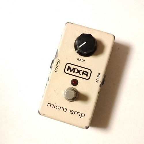 Pédale effets mxr micro amp - pédale,