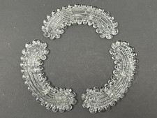 Lot de 3 éléments en verre