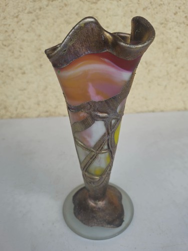 Vase pate verre - vase,
