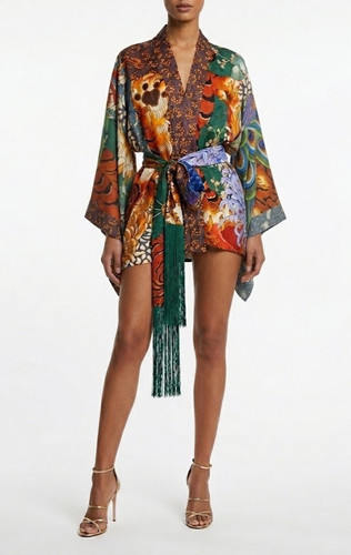 Dsquared2 zodiac print silk - print,