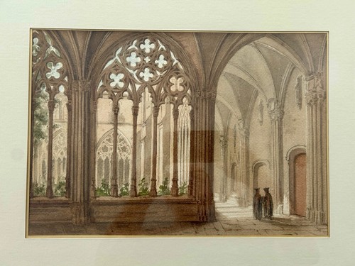 Superbe aquarelle ancienne - superbe,