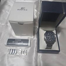 Casio Edifice EQW M600 Solar Radio Chronograph Watch Stainless Steel Japan
