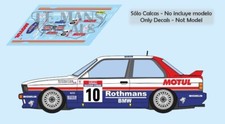 Autocollants BMW M3 E30 Tour Corse 1987 1:32 1:43 1:24 1:18 64 87 Fente calqu...