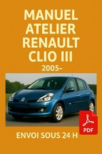 Manuel Atelier Renault Clio 3