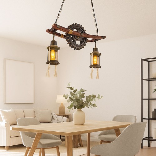 Suspension flammes style - suspension, 2
