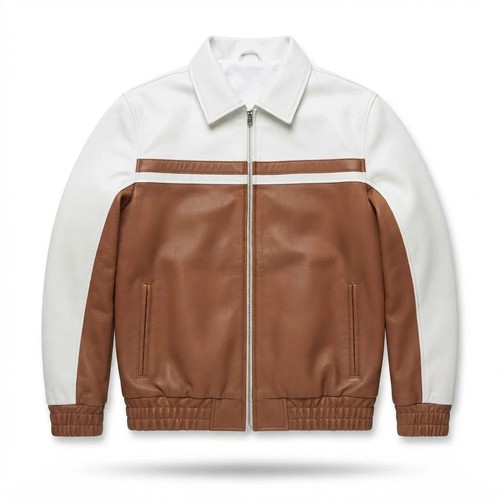Blouson bombardier cuir - blouson,