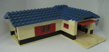 Ancien LEGO Jouet Maison Avec Garage 324 De 1964