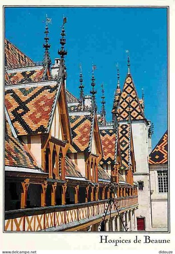 Carte postale beaune - 21,
