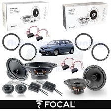 Enceintes Ant + Post FOCAL AUDITOR ASE165 + ACX165 Pour SEAT IBIZA 6L