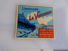 ETIQUETTE ANCIENNE BIERE