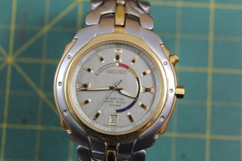 Seiko kinetic indicator 100m - seiko,