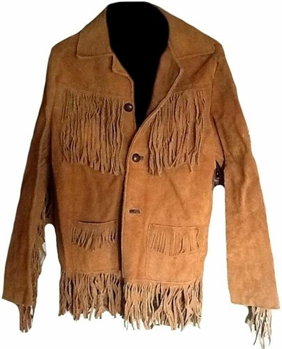 Veste cuir suédé - veste,