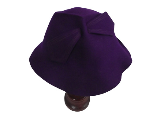 Chapeau femme feutre - en, violet