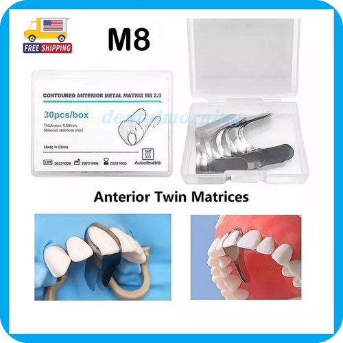 30pcs dental matrix contoured - matrix,
