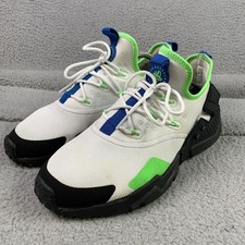 Nike Air Huarache Drift Shoes Mens Size 11 White Blue AH7334-102 Sneakers