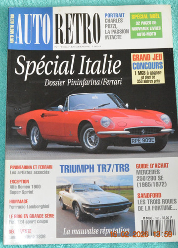 Auto retro 160 decembre - auto,