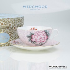 Wedgwood Harlequin Collection Cuckoo Cup Saucer Pink From Japan
