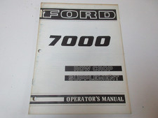 Ford 7000 Tractor Manual
