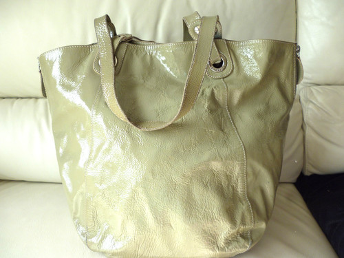 Sac cabas cuir - cuir, vernis