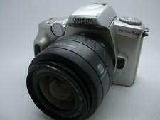 Minolta MAXXUM 50 35MM SLR Film CAMERA w/ AF LENS Minolta A mount TESTED GREAT!