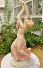 Karl Ens RARE Porcelain Figurine Of Dancing Isadora Duncan