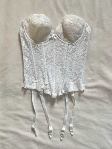 Vintage 70s 80s white lace - 70s/80s,