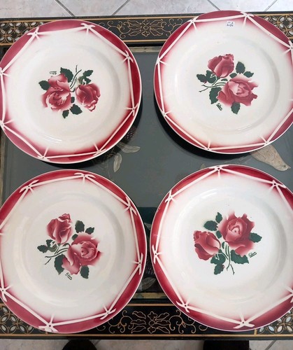 Ancienne assiette plate - ancienne,